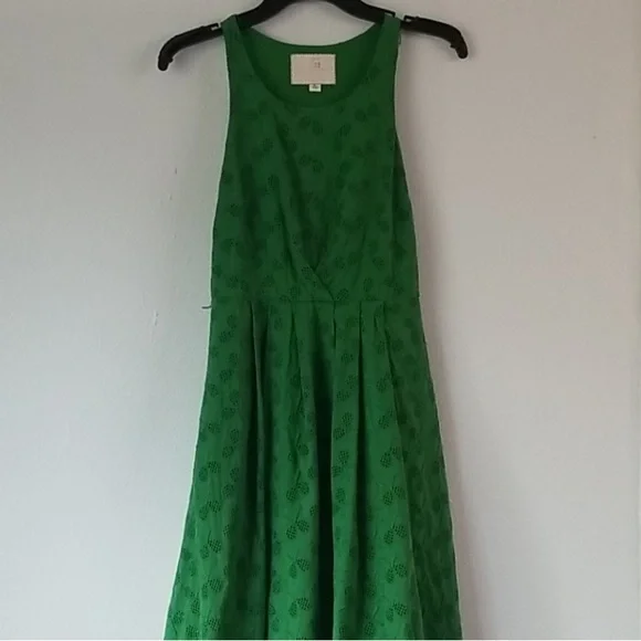 ANTHROPOLOGIE GRASS COURT DRESS - Picture 5 of 10